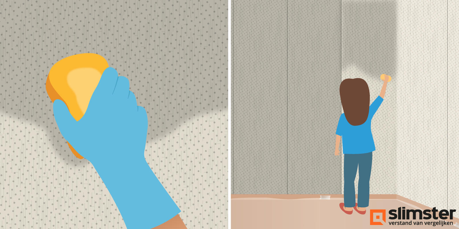 zelf glasvezelbehang verwijderen